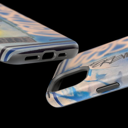 MagSafe "fashion forever" airbrush iPhone case
