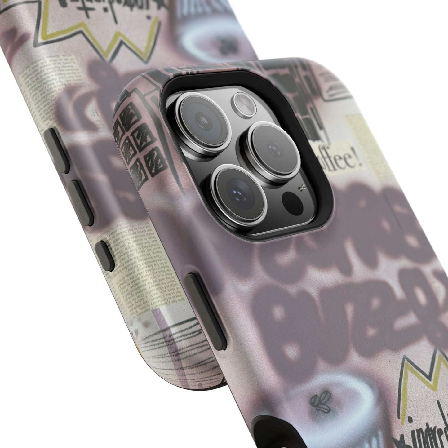 MagSafe "espresso martini" airbrush iPhone case