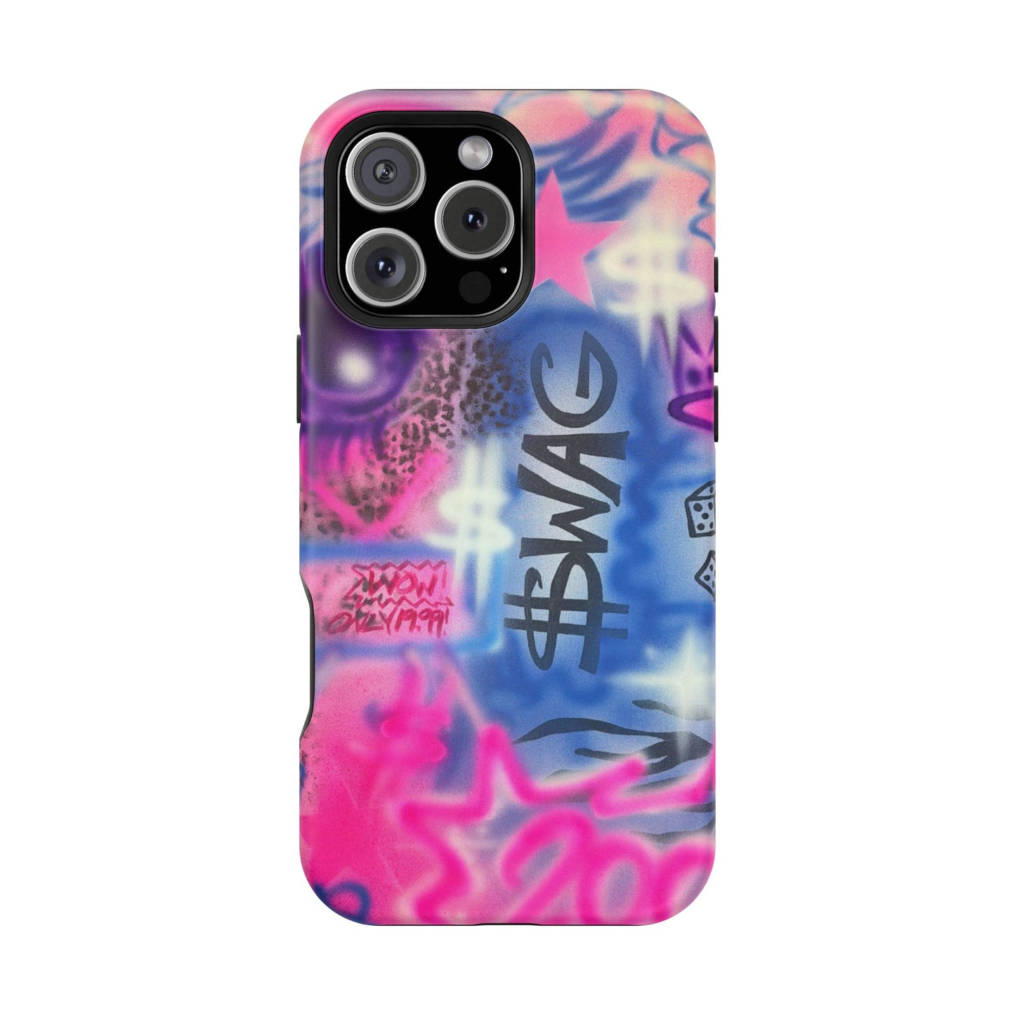 MagSafe "$wag" airbrush iPhone case