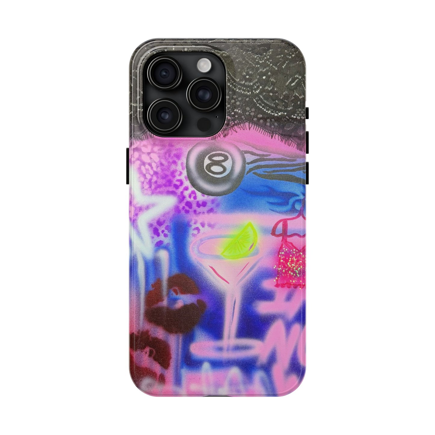 "dream life" airbrush iPhone case
