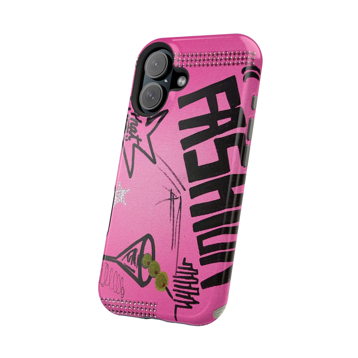 MagSafe "high fashion pt. 2" airbrush iPhone case