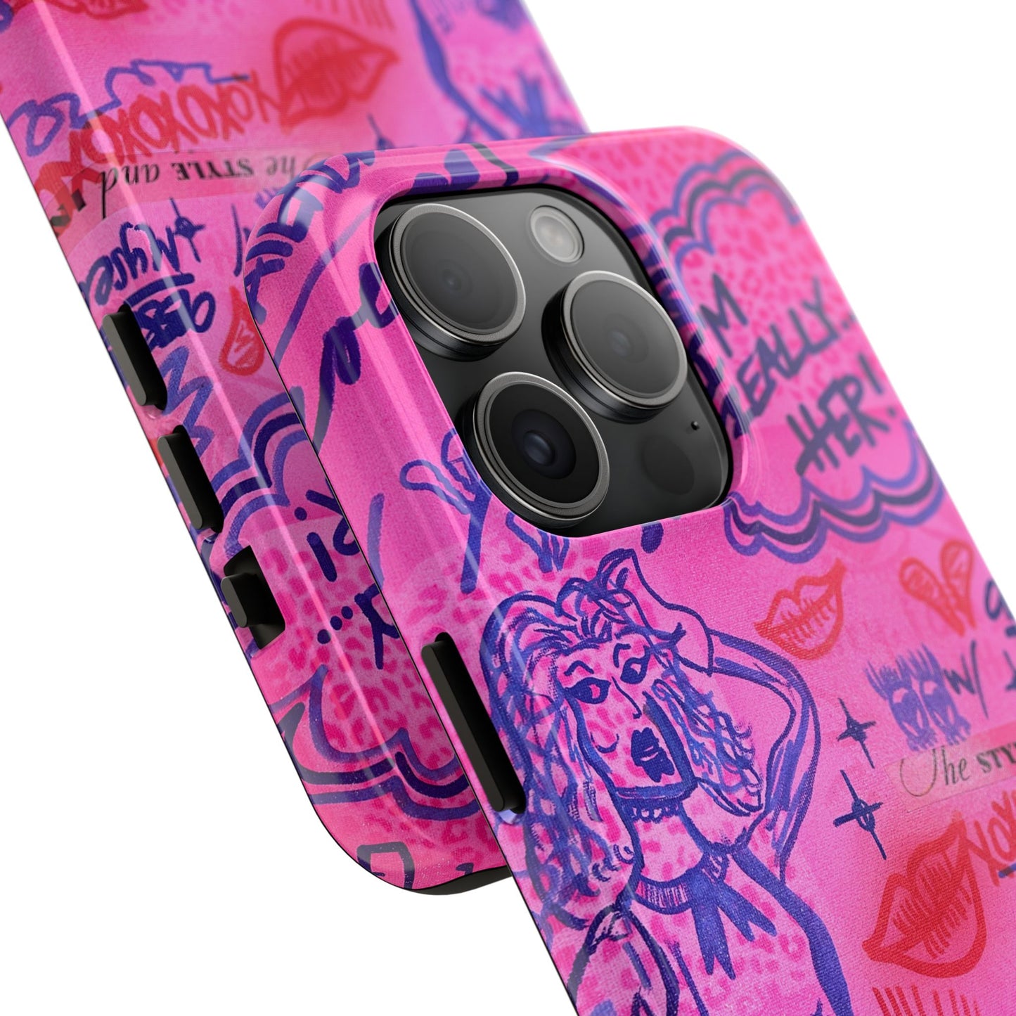 "really "HER!" airbrush iPhone case