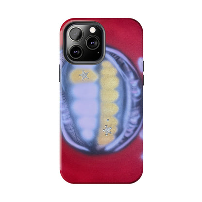 "bite me bling" airbrush iPhone case