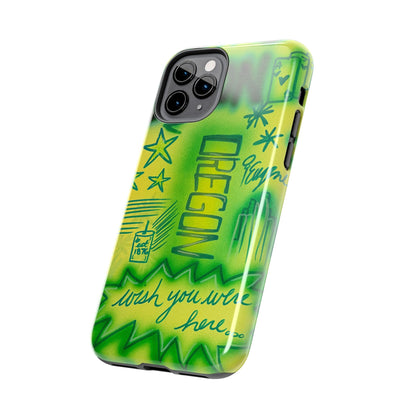 "oregon" airbrush iPhone case