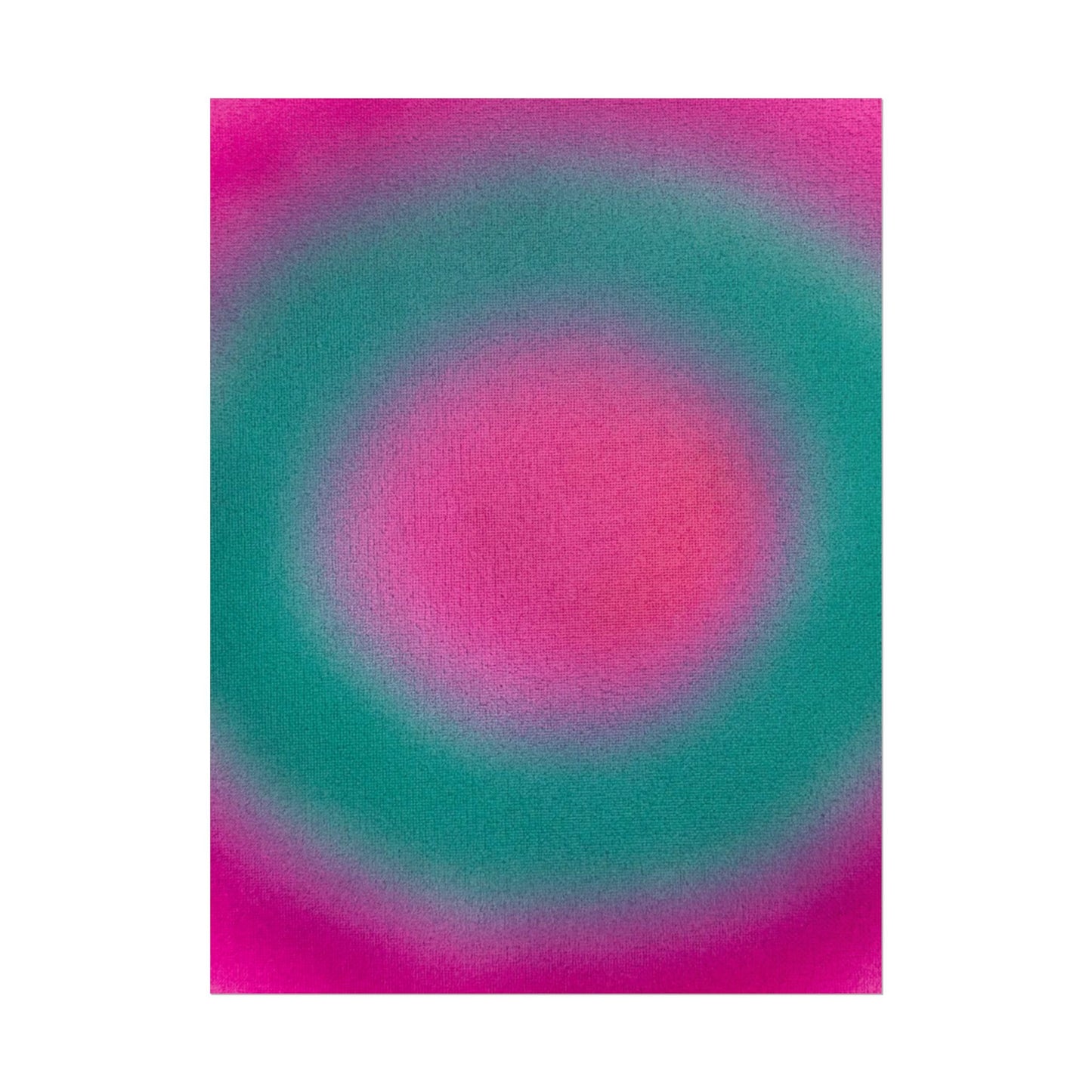 "watermelon swirl" airbrush rolled print