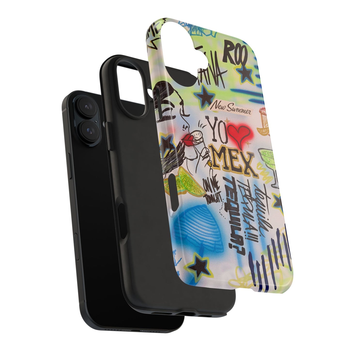 "salted lime" airbrush iPhone case