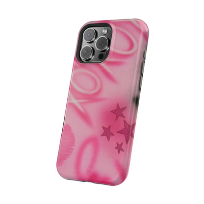 MagSafe "perfectly pink" airbrush iPhone case