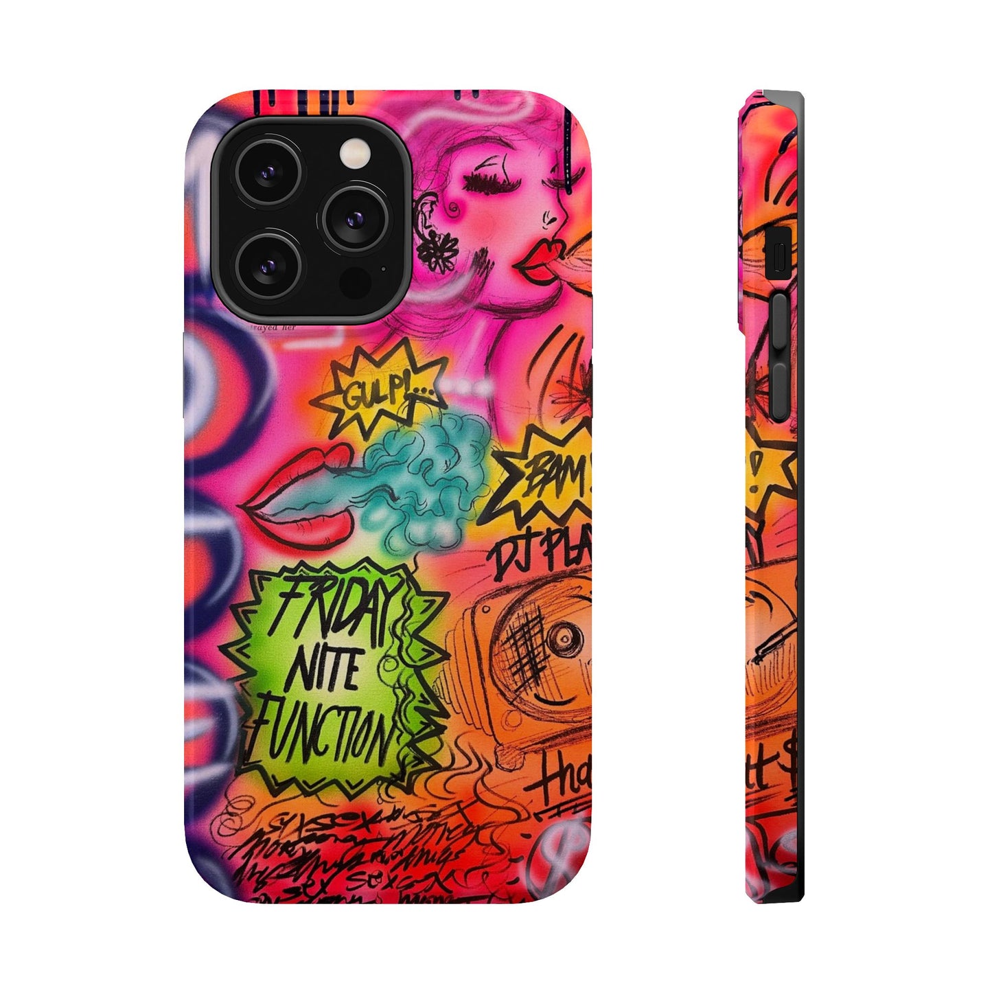 MagSafe „Vegas Ventures“ Airbrush iPhone-Hülle