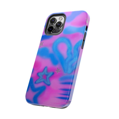 "blue camo" airbrush iPhone case