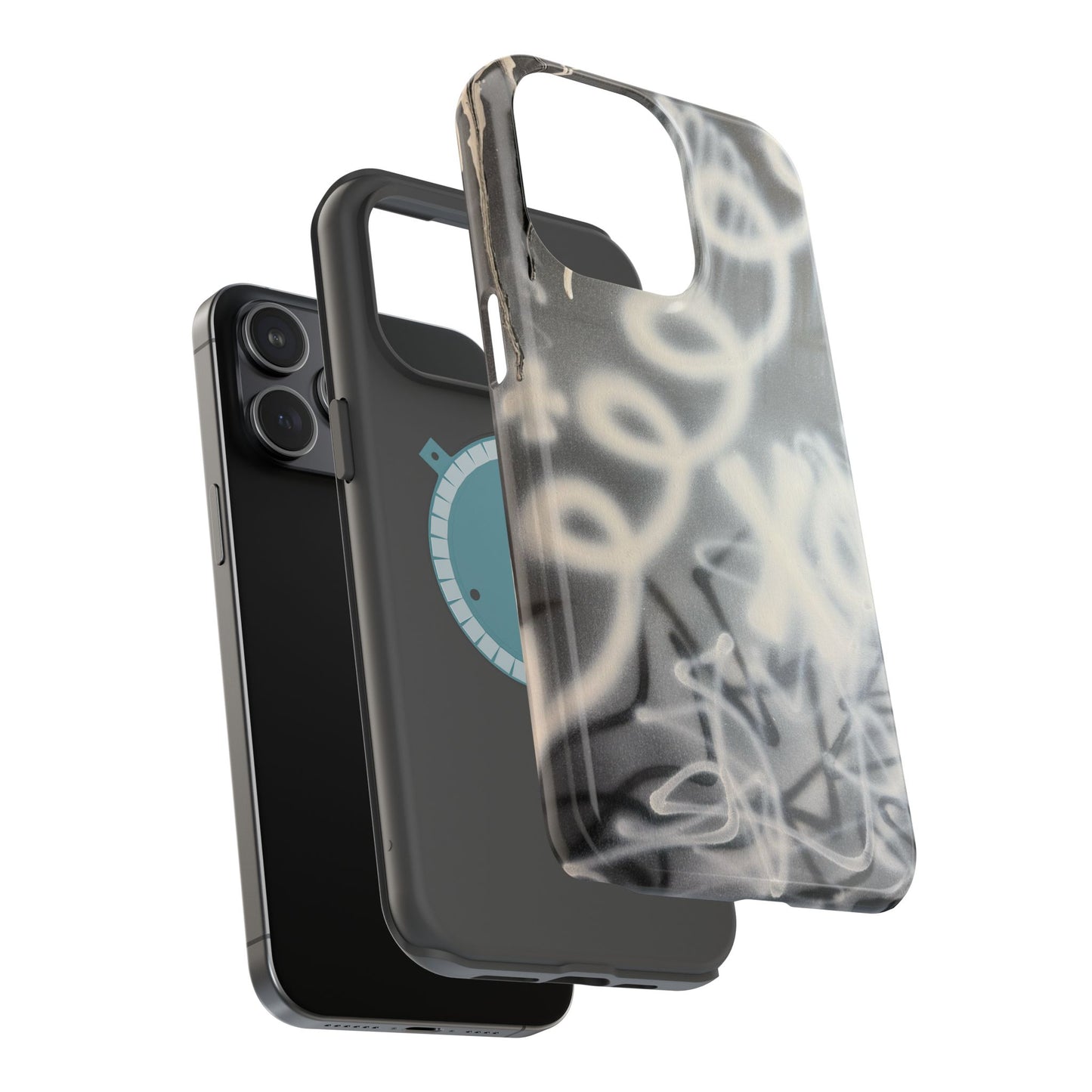 MagSafe "spatial blur" airbrush iPhone case
