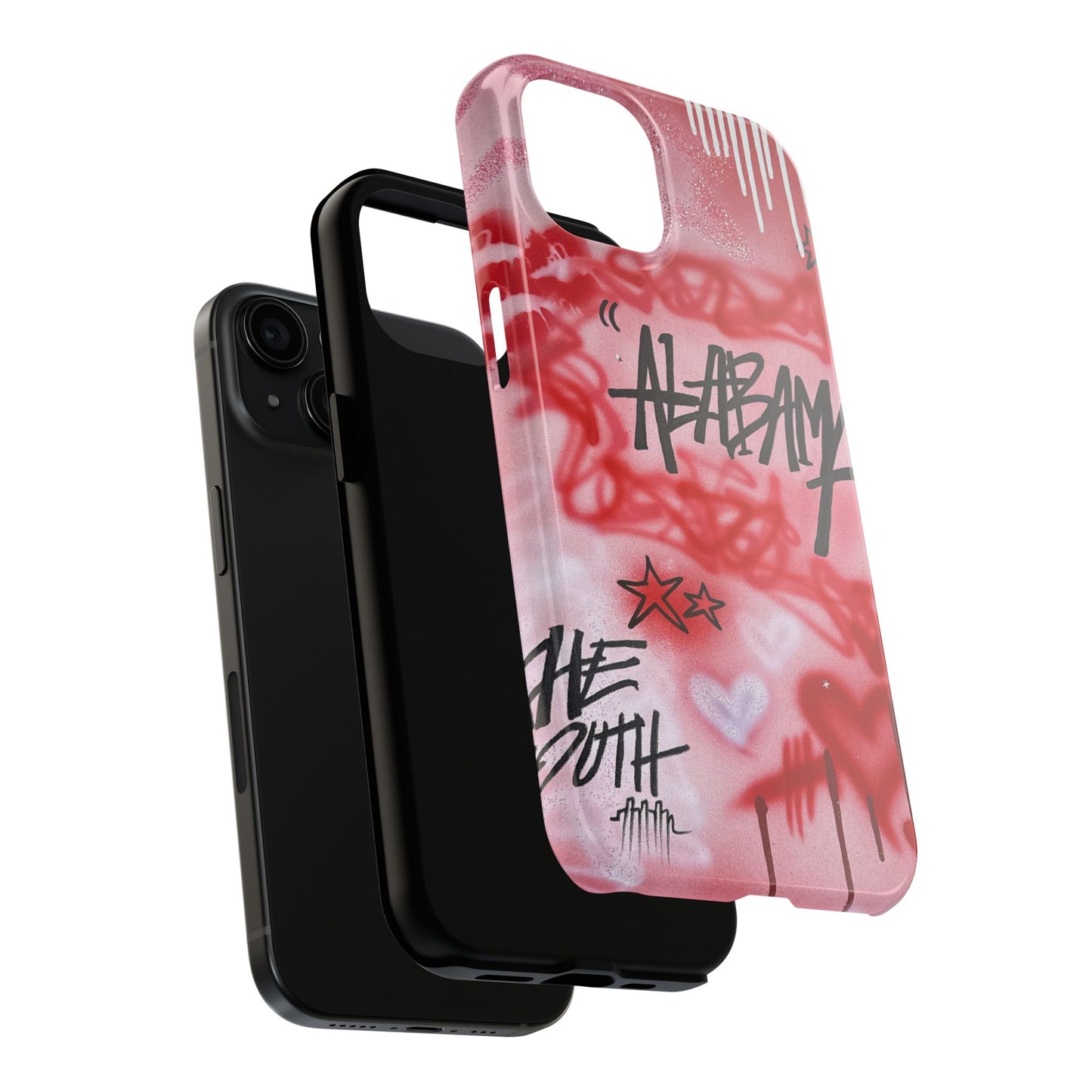 "alabama" airbrush iPhone case