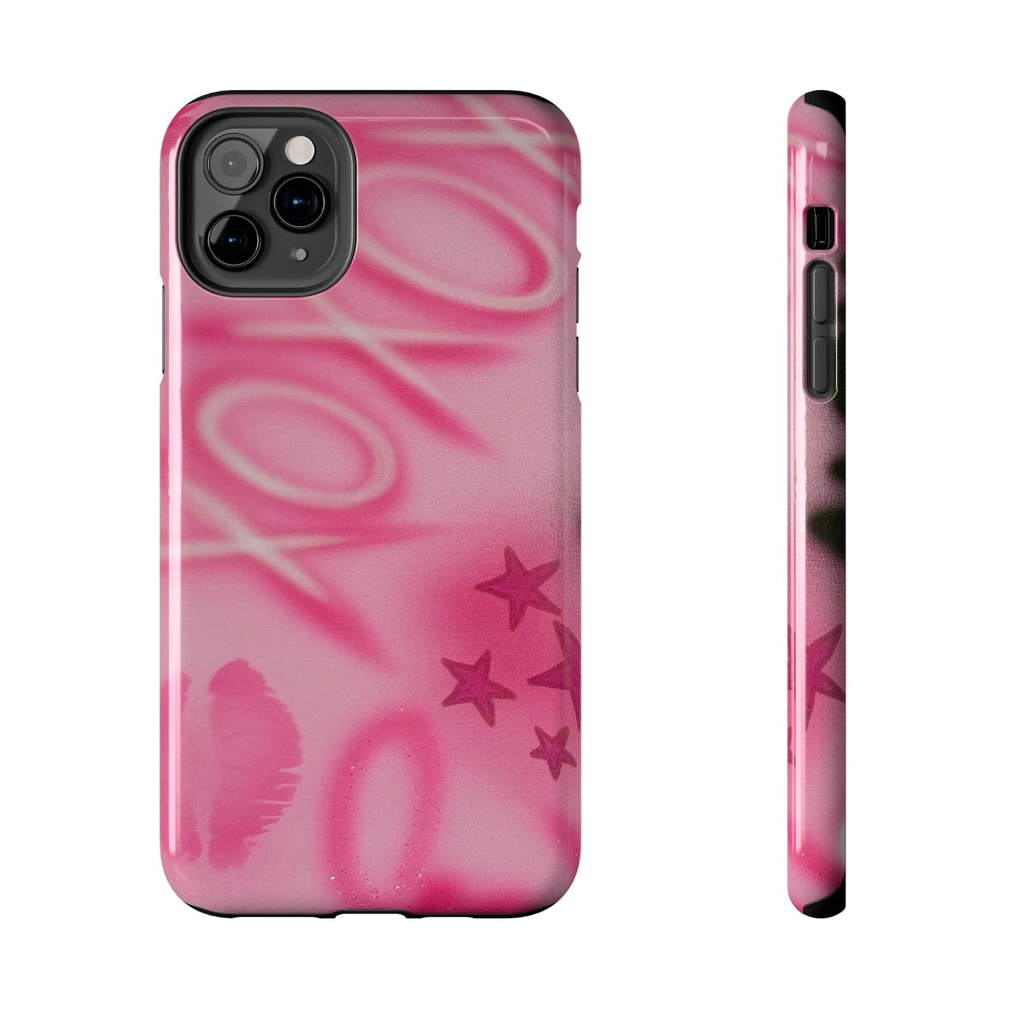 "perfectly pink" airbrush iPhone case
