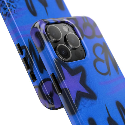 "infamous indigo" airbrush iPhone case