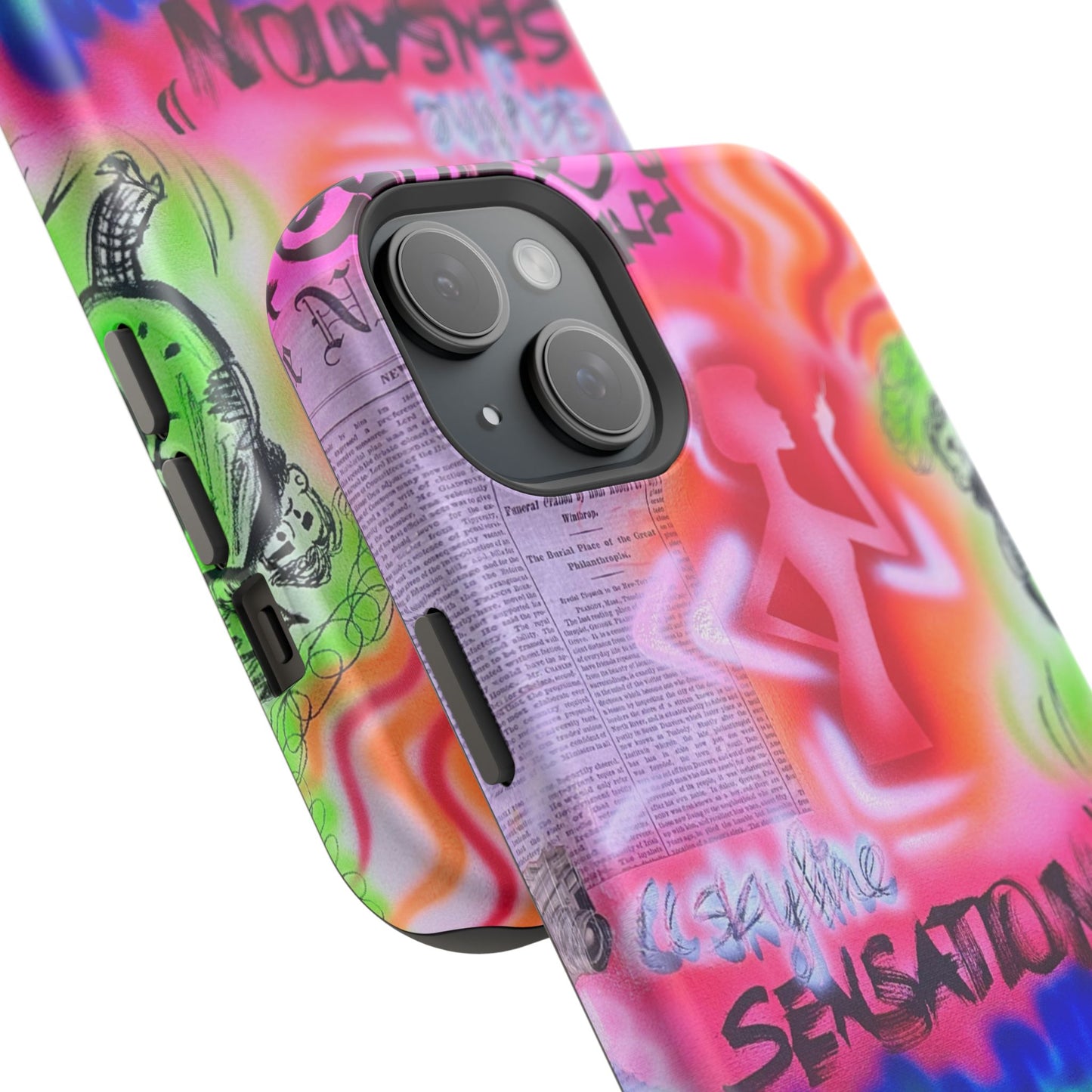 MagSafe "skyline sensation" airbrush iPhone case