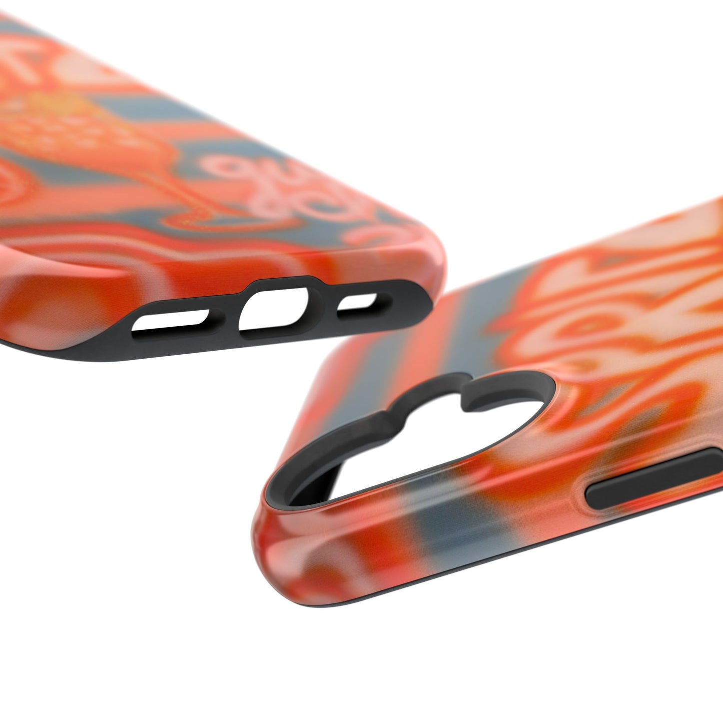 MagSafe "aperol spritz pt. 2" airbrush iPhone case