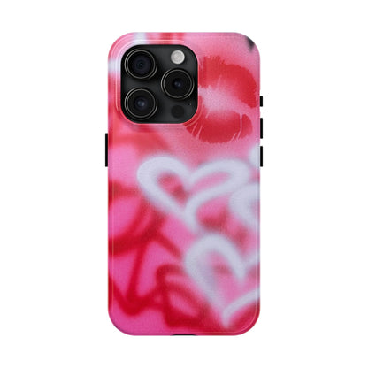 "romantic rush" airbrush iPhone case