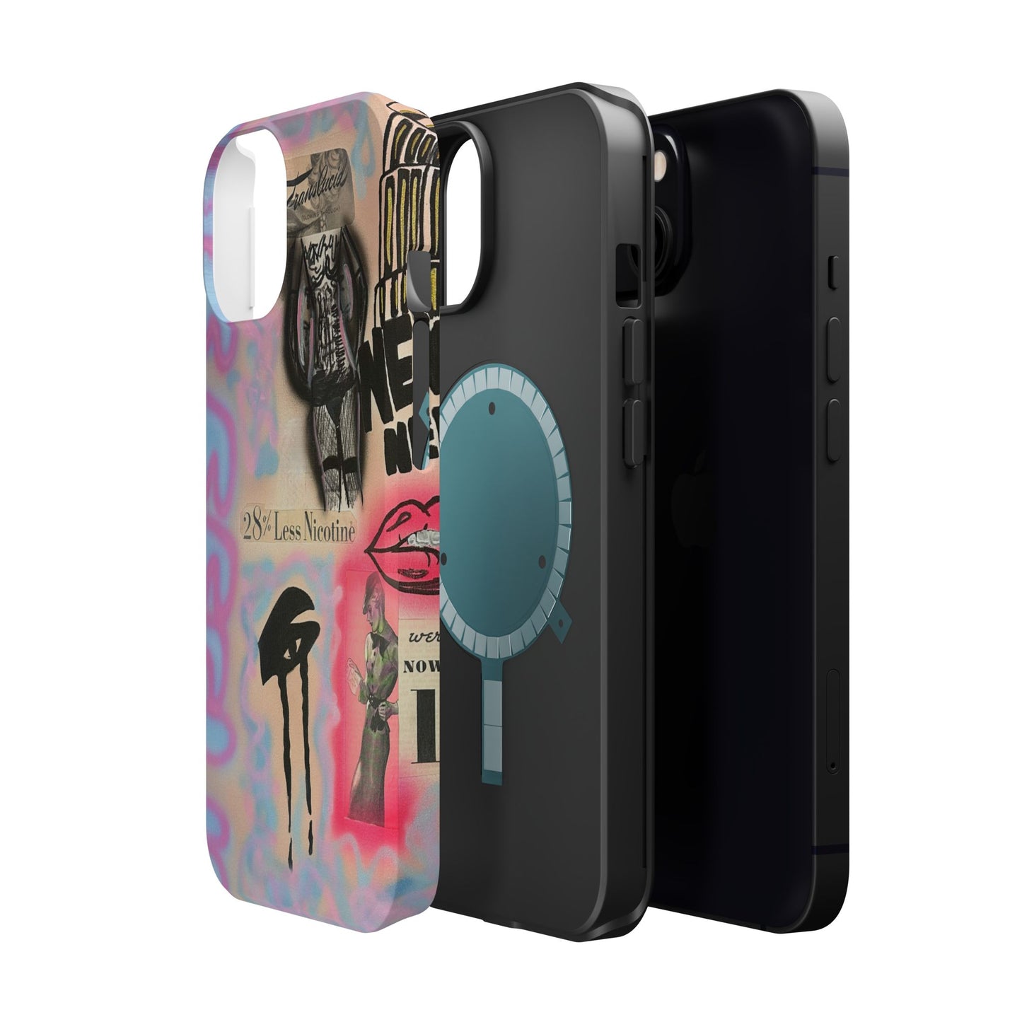 MagSafe "the feeling" airbrush iPhone case