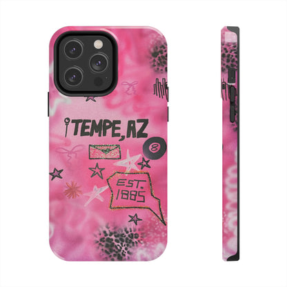 "tempe, az pt. 2" airbrush iPhone case