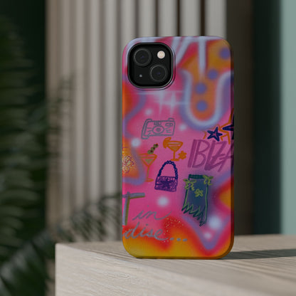 MagSafe „Ibiza“ Airbrush iPhone-Hülle