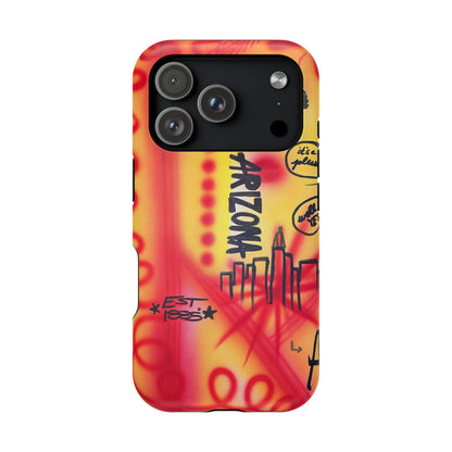 MagSafe "tempe, az" airbrush iPhone case