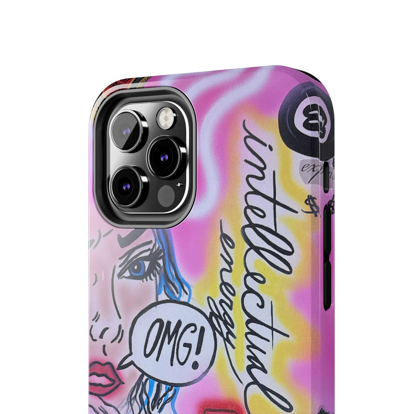 "intellectual energy" airbrush iPhone case