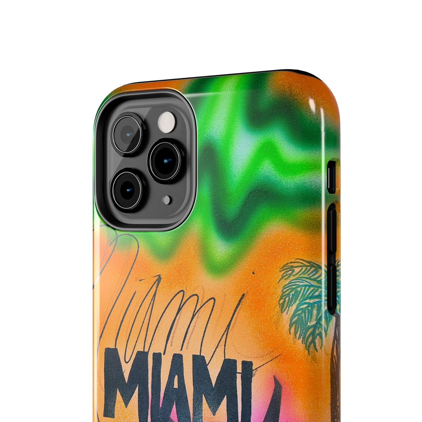 "miami, fl" airbrush iPhone case