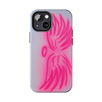 "angel wings" airbrush iPhone case