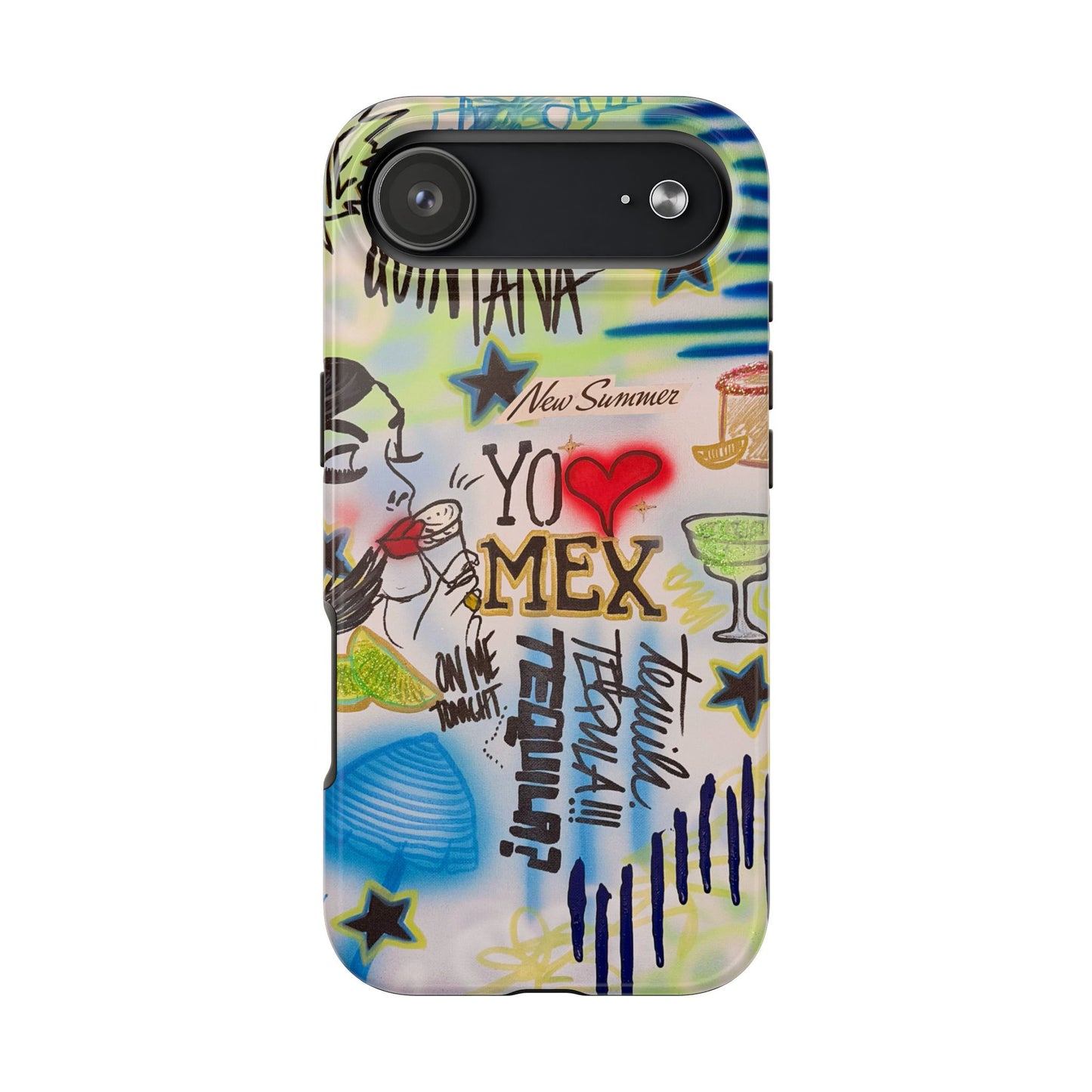 "salted lime" airbrush iPhone case
