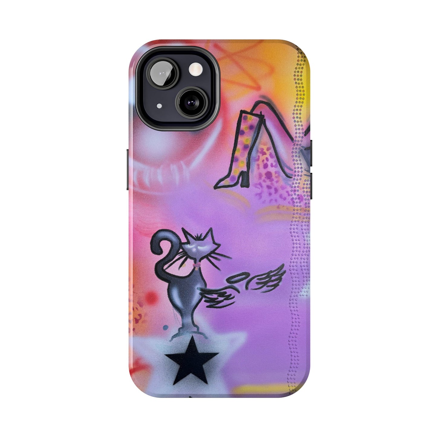 x maya cain airbrush iPhone case