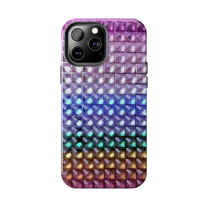 "multicolor studs" airbrush iPhone case