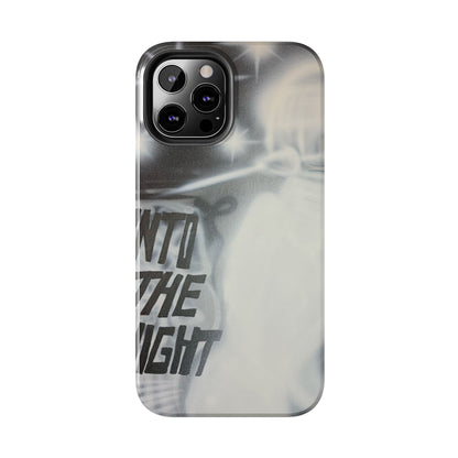 "into the night" airbrush iPhone case