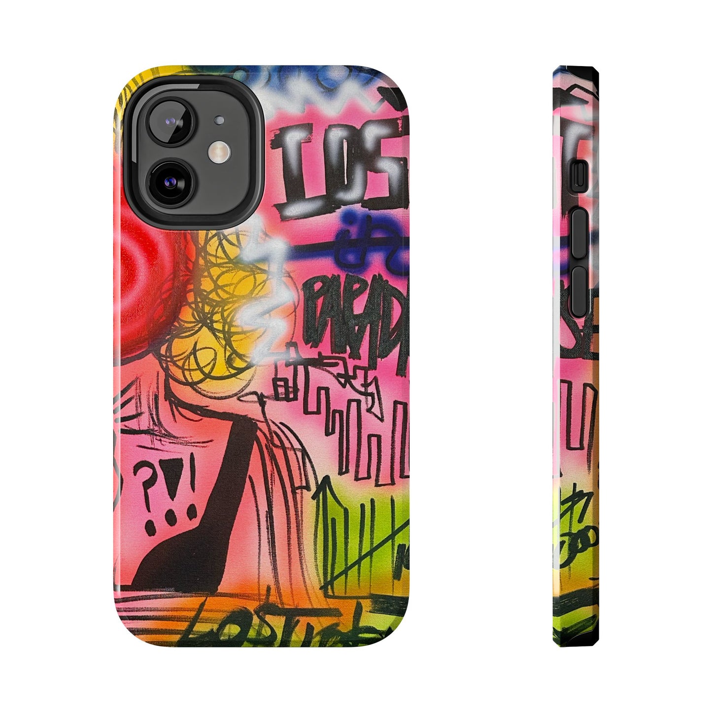 "lost in paradise" airbrush iPhone case