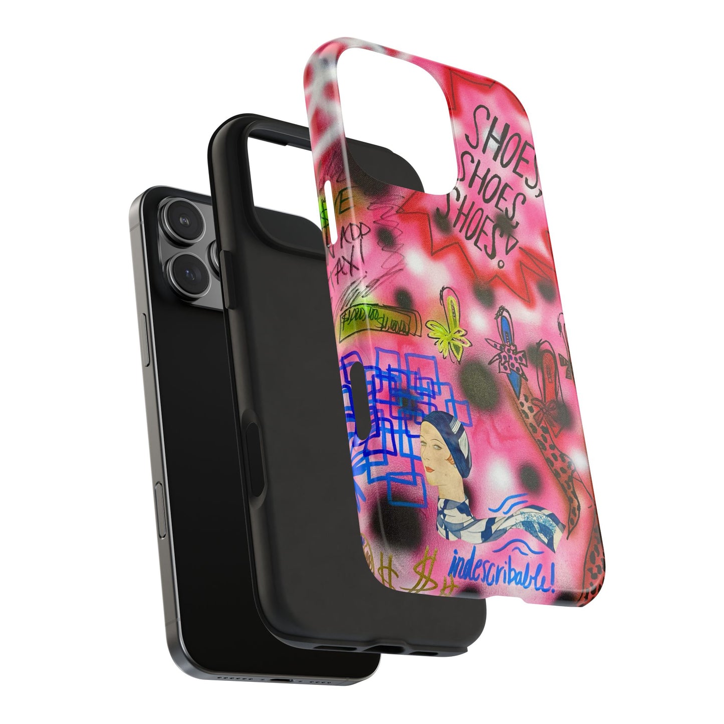"indescribable cost" airbrush iPhone case