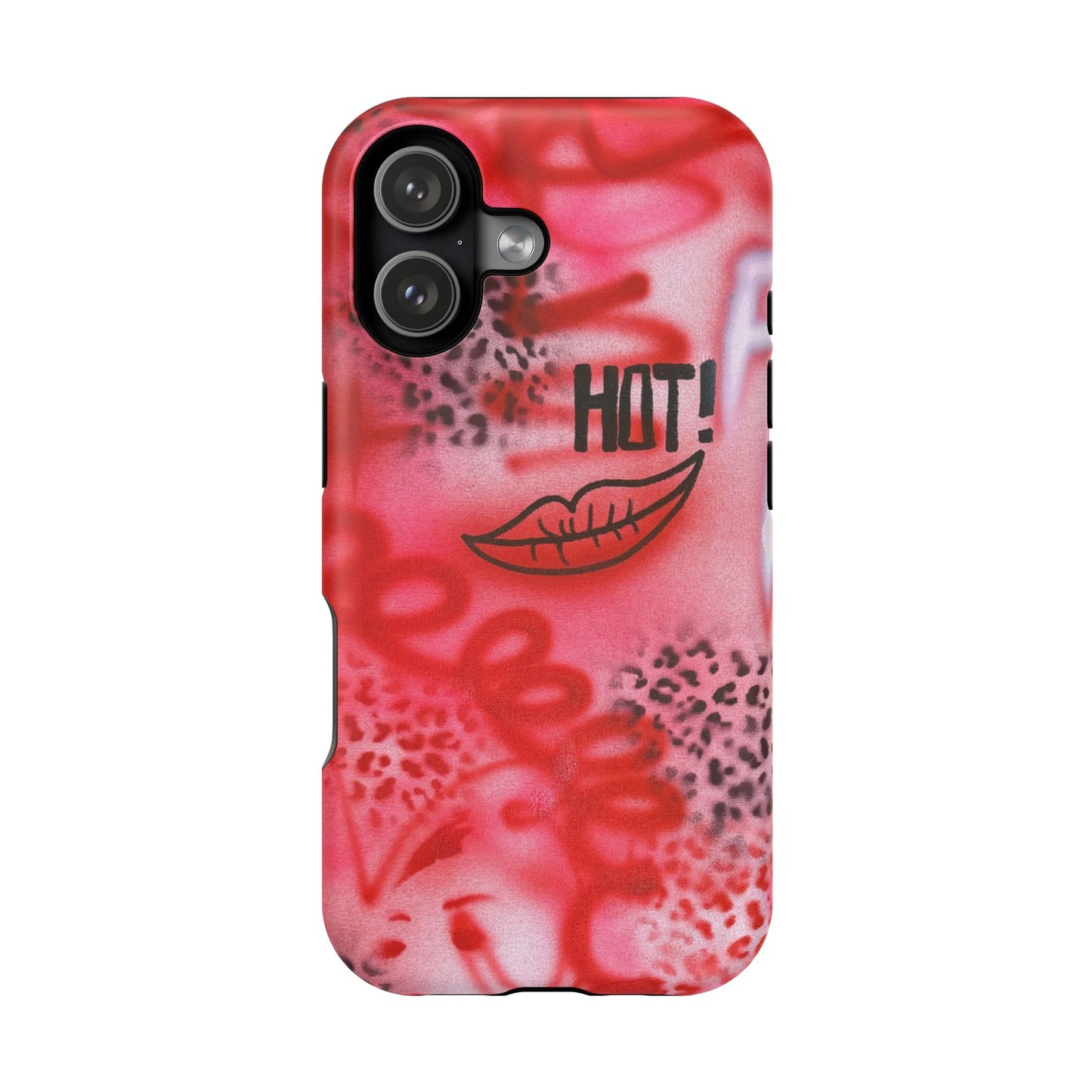 MagSafe "HOT!" airbrush iPhone case