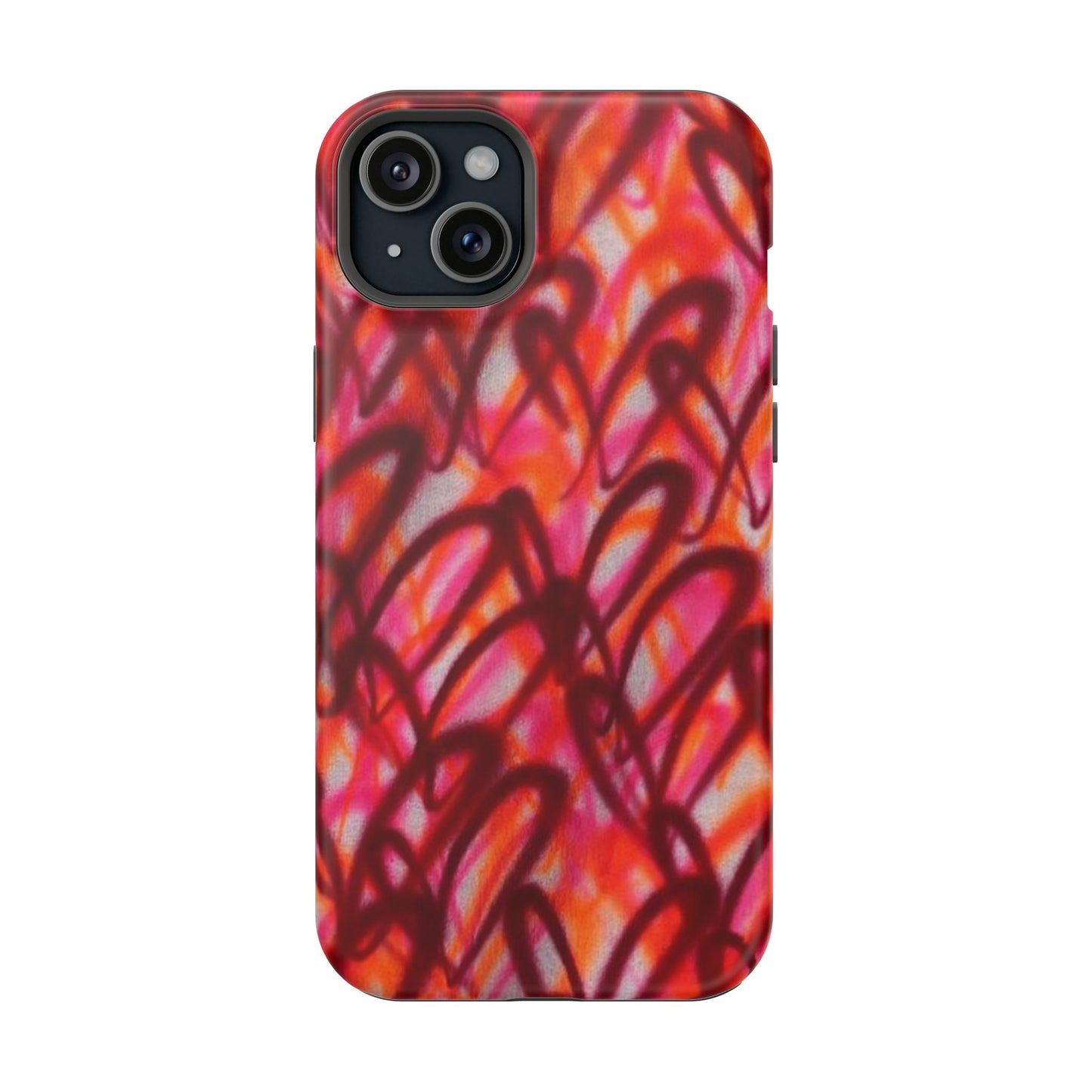 MagSafe „Graffiti Love“ Airbrush iPhone Hülle