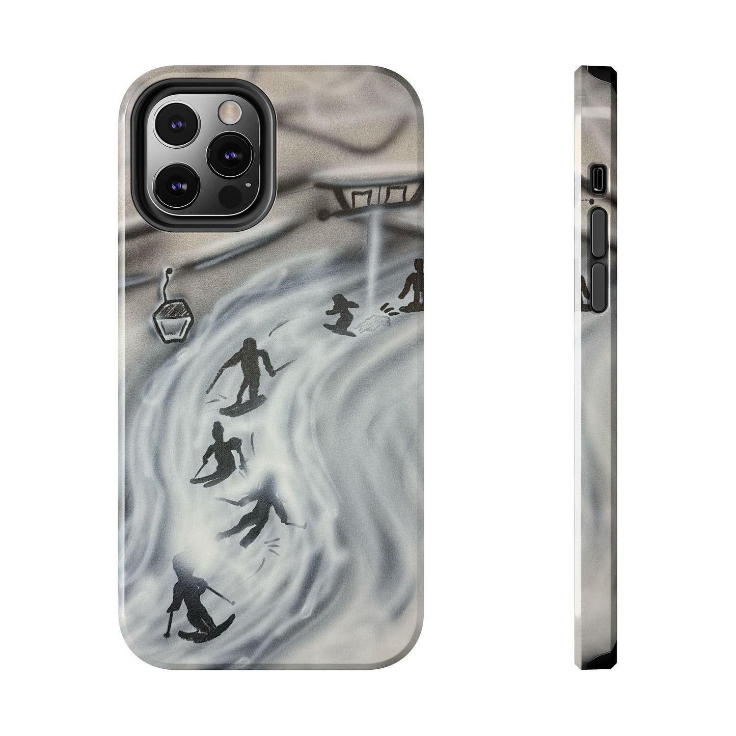 "arctic avalanche" airbrush iPhone case