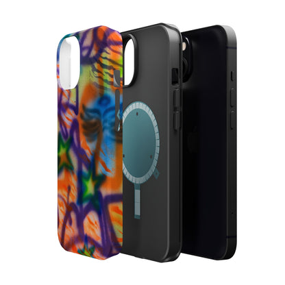 MagSafe "streetwear angel" airbrush iPhone case