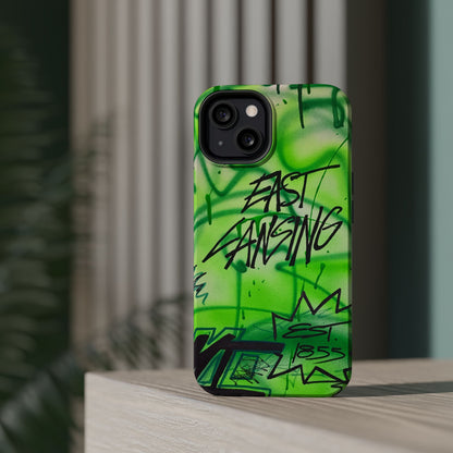 MagSafe "east lansing, mi" airbrush iPhone case