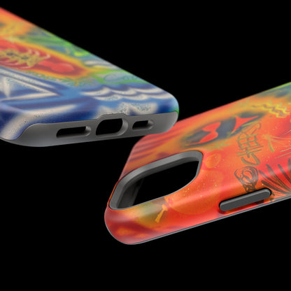 MagSafe "tipsy lobster" airbrush iPhone case