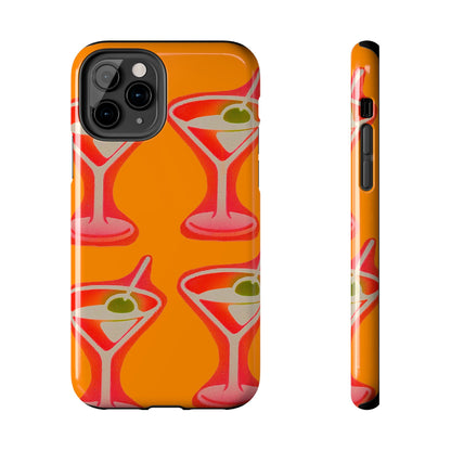 "shaken, not stirred” airbrush iPhone case