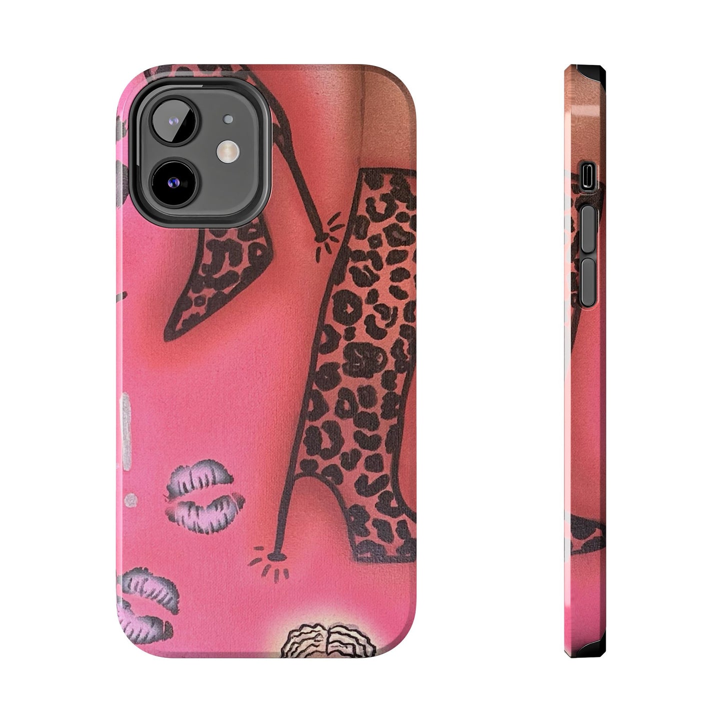 "cheetah boots" airbrush iPhone case