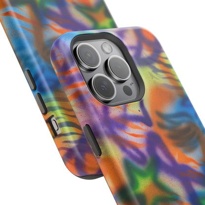 MagSafe "streetwear angel" airbrush iPhone case