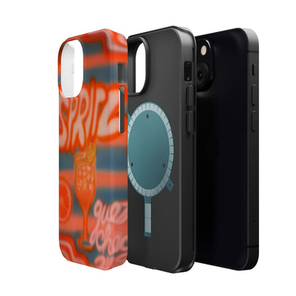 MagSafe "aperol spritz pt. 2" airbrush iPhone case