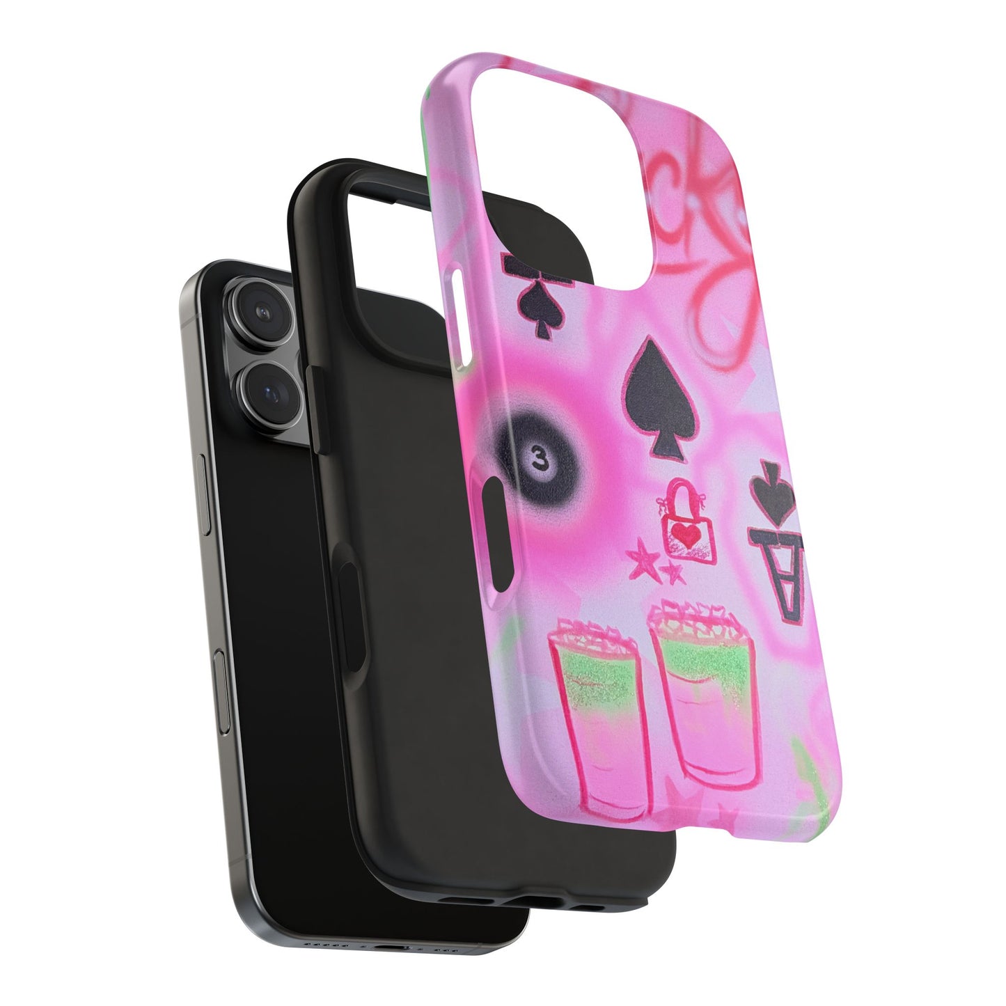"lucky ace" airbrush iPhone case