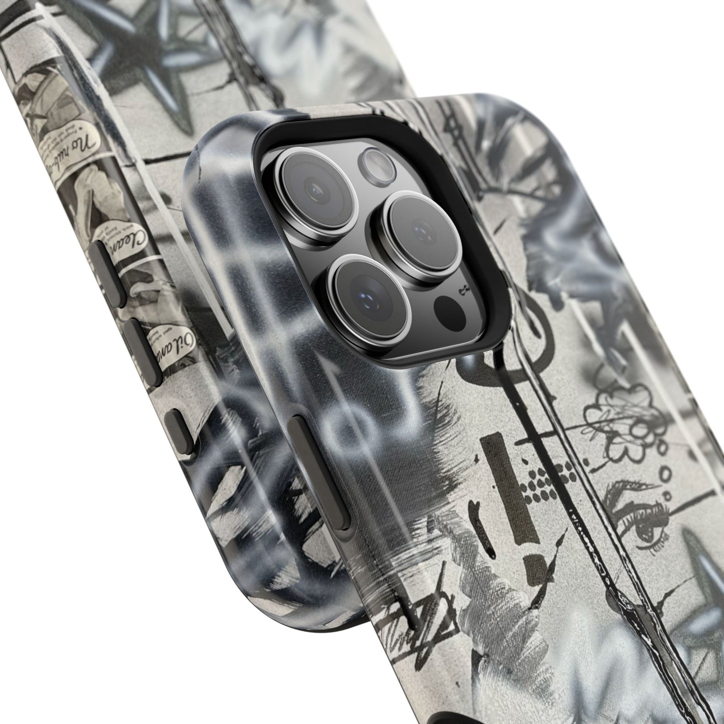 MagSafe "monochrome mood" airbrush iPhone case