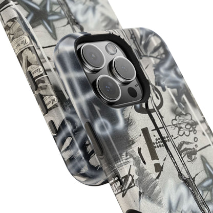 MagSafe "monochrome mood" airbrush iPhone case