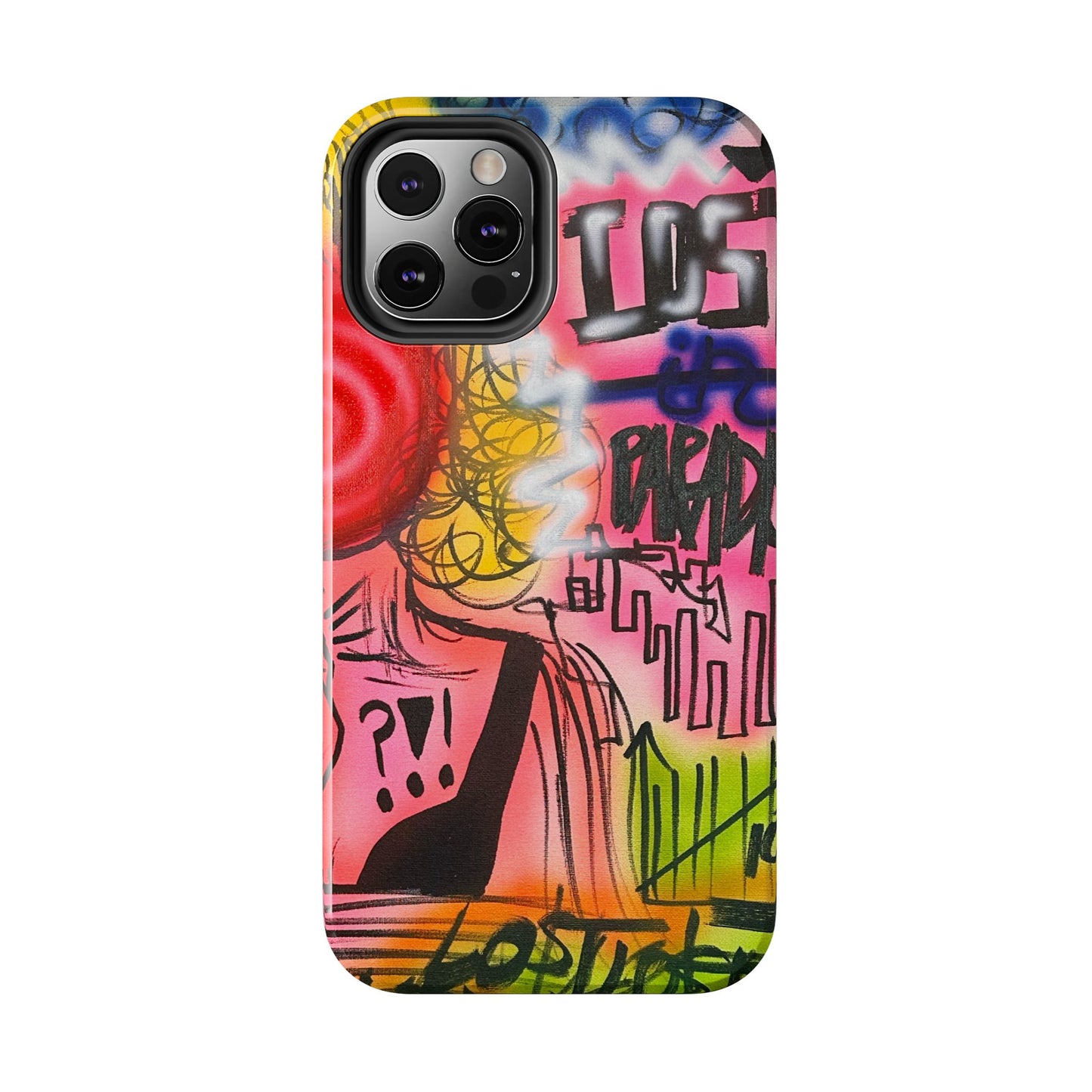"lost in paradise" airbrush iPhone case