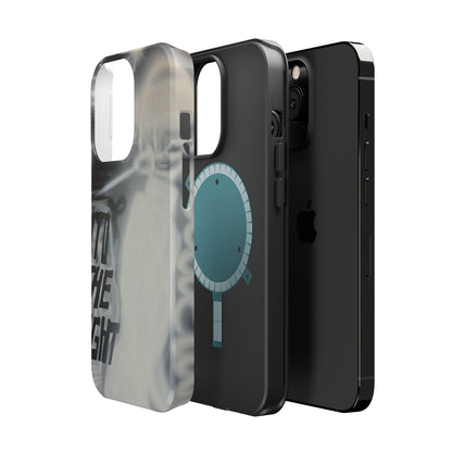 MagSafe "into the night" airbrush iPhone case
