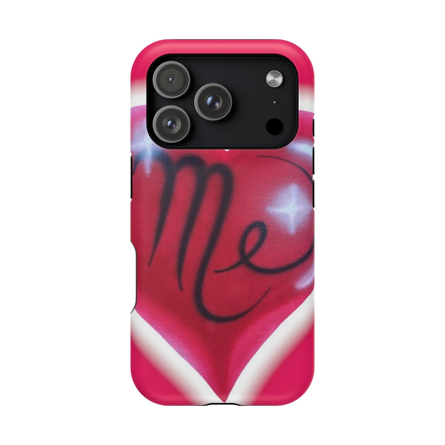 MagSafe "i <3 me" Airbrush iPhone Hülle