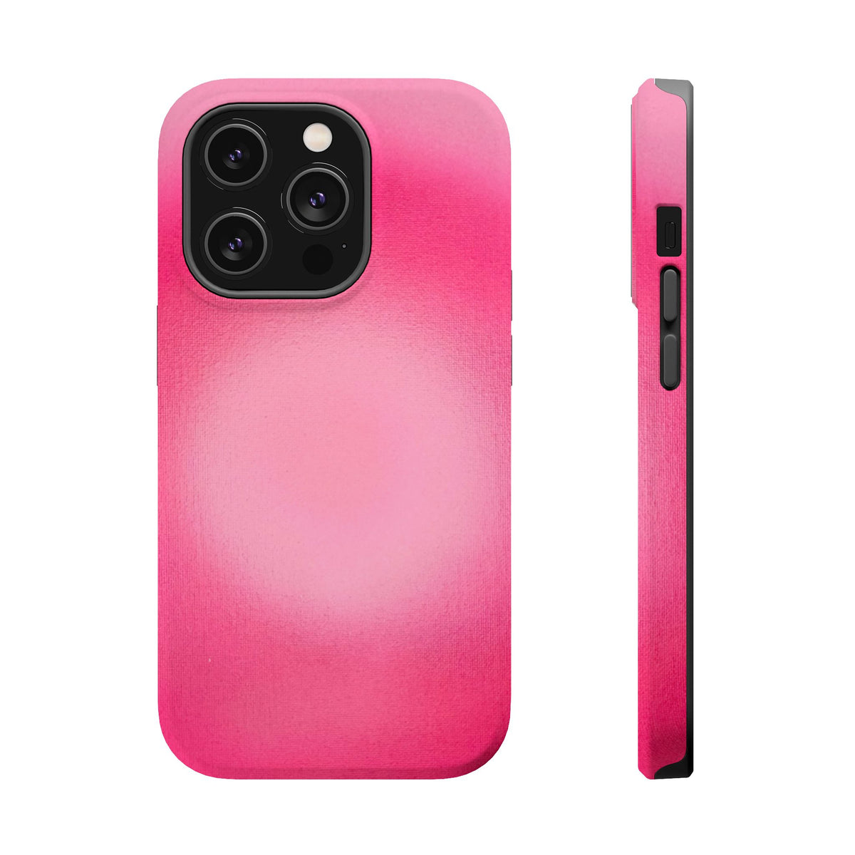 MagSafe "pinkberry" airbrush iPhone case